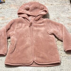 10/$30 H&M Cozy Pink Hooded Jacket